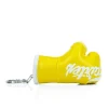 Fairtex KC1 Boxing Glove Keyring Yellow side view bright keychain glove