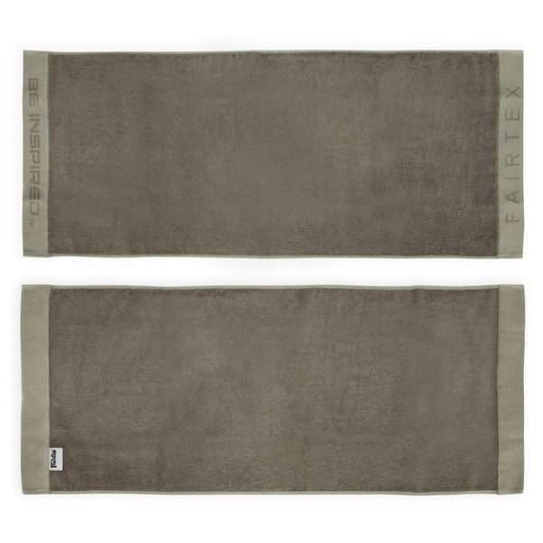 Fairtex Bamboo Hand Towel Brown main view premium bamboo cotton towel