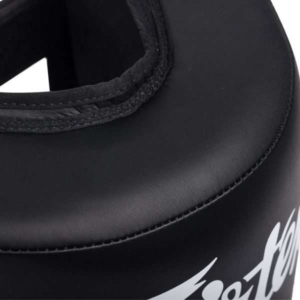Fairtex SP10 Calf Kick Protection Pads close-up front padding detail