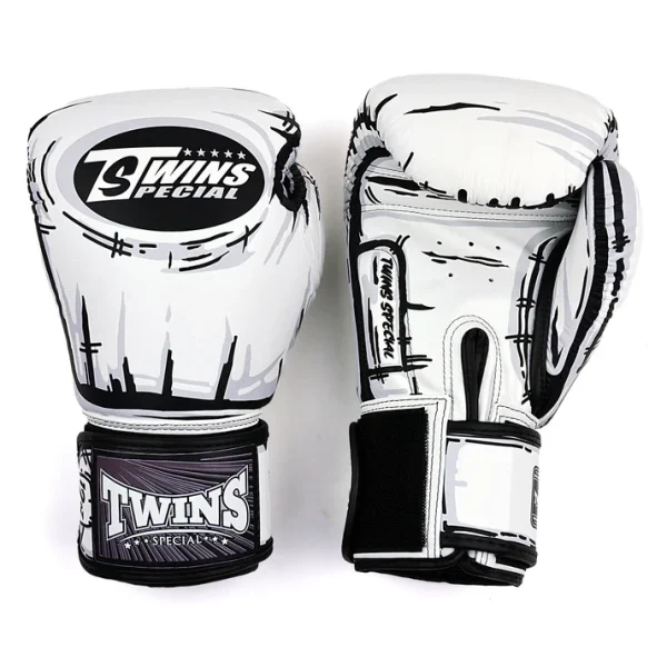 Twins Special FBGVL4-66 Comic Boxing Gloves front view paired gloves