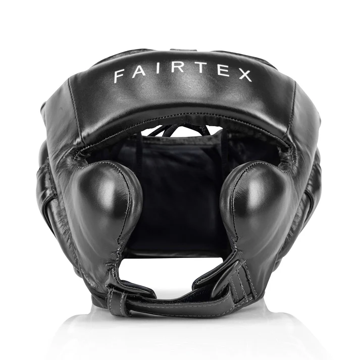 Fairtex HG18 Mexican Sparring Headguard front view boxing headgear