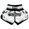 Twins Special Comic Muay Thai Shorts front view comic style Thai shorts