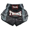Twins Special Rangda Muay Thai Shorts front view traditional Thai boxing shorts
