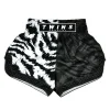 twins-special-muaythai-shorts-jungle-black-white Twins Special Jungle Muay Thai Shorts front view Muay Thai and kickboxing shorts
