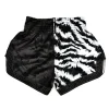 twins-special-muaythai-shorts-jungle-black-white-2 Twins Special Jungle Muay Thai Shorts back view Thai boxing shorts