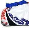 Twins Special Laithai Muay Thai Shorts white left side detail