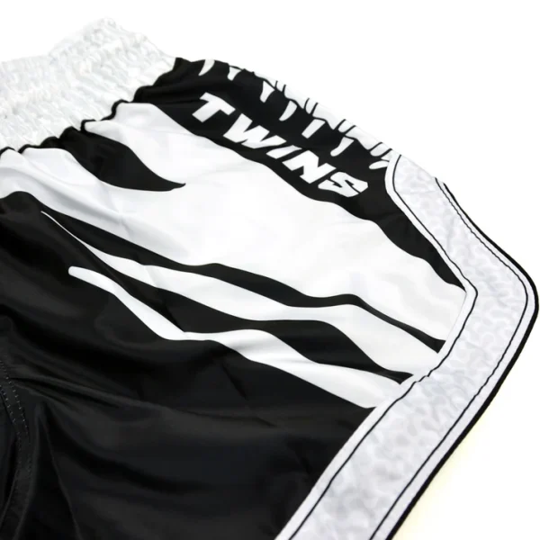twins-special-muaythai-shorts-spine-4 Twins Special Spine Muay Thai Shorts right side detail view