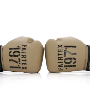Fairtex BGV25 F-Day 2 Boxing Gloves in Sand – front view