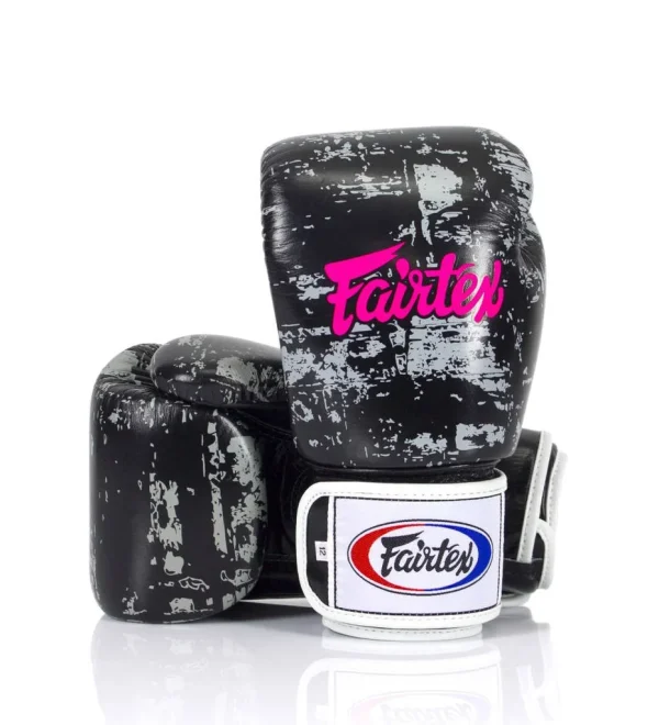 Fairtex Boxing Gloves BGV1 Universal in Dark Cloud – front view Fairtex Boxing Gloves BGV1 Universal in Dark Cloud – front view