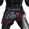 Fairtex BS-Halloween Demon's Bite Muay Thai Shorts in Black – view 3 Fairtex BS-Halloween Demon's Bite Muay Thai Shorts in Black/Red – view 3