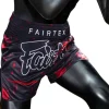 Fairtex BS-Halloween Demon's Bite Muay Thai Shorts in Black – view 4 Fairtex BS-Halloween Demon's Bite Muay Thai Shorts in Black/Red – view 4