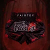 Fairtex BS-Halloween Demon's Bite Muay Thai Shorts in Black – view 5 Fairtex BS-Halloween Demon's Bite Muay Thai Shorts in Black/Red – view 5