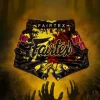 Fairtex BS-Halloween Rotting Fist Muay Thai Shorts in Black – view 4 Fairtex BS-Halloween Rotting Fist Muay Thai Shorts in Black/Red/Yellow – view 4