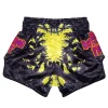 Fairtex BS-Halloween Rotting Fist Muay Thai Shorts in Black – view 6 Fairtex BS-Halloween Rotting Fist Muay Thai Shorts in Black/Red/Yellow – view 6