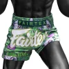 Fairtex BS-Halloween Soul Reaper Muay Thai Shorts in Green – view 3