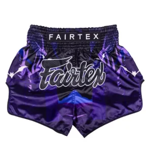 Fairtex BS-Halloween Twilight Muay Thai Shorts in Purple – front view