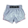 Fairtex BS1909 Muay Thai Shorts in Black – view 3 Fairtex BS1909 Muay Thai Shorts in Grey – view 3