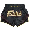 Fairtex BS1925 Mr X Muay Thai Shorts in Black – view 4 Fairtex BS1925 Mr X Muay Thai Shorts in Black/Gold – view 4