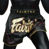 Fairtex BS1925 Mr X Muay Thai Shorts in Black – view 6 Fairtex BS1925 Mr X Muay Thai Shorts in Black/Gold – view 6