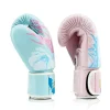 Fairtex Fiore Limited Edition Boxing Gloves in Light Blue/Pink – view 4