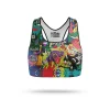 Fairtex SB9 Urface Full Print Sports Bra in Multi-coloured – front view