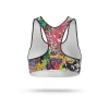 Fairtex SB9 Urface Full Print Sports Bra in Multi-coloured – view 2