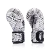 Fairtex Fight Story Boxing Gloves in White/Black – view 4