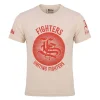 Fairtex x Fight Story T-Shirt in Cream – front view