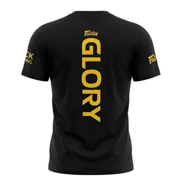 Fairtex x Glory 03 T-Shirt in Black/Gold – view 2