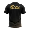 Fairtex x Rajadamnern T-Shirt in Black/Gold – view 2 Fairtex x Rajadamnern T-Shirt in Black/Gold – view 2