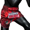 Fairtex RKO01 RKO Muay Thai Shorts in Red – view 4 Fairtex RKO01 RKO Muay Thai Shorts in Red – view 4