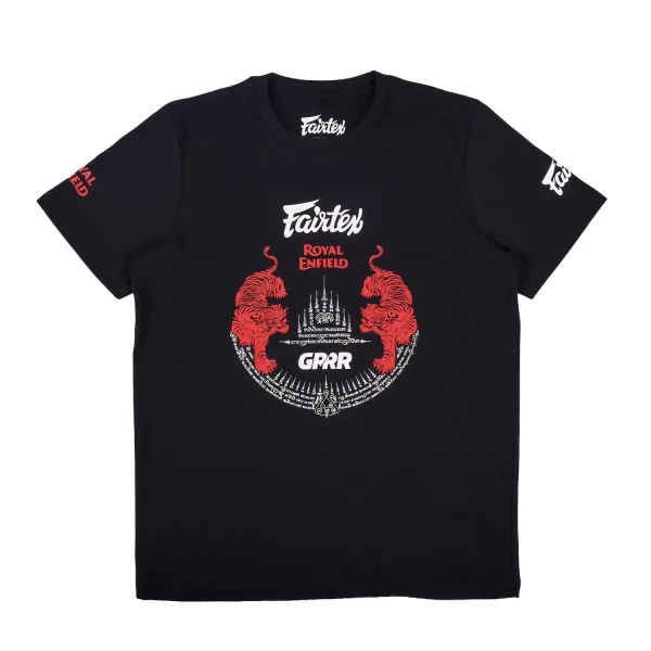 Fairtex x Royal Enfield Guerrilla 450 T-Shirt in Black – view 3
