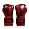 Fairtex BGVR1 RWS Boxing Gloves in Black – front view