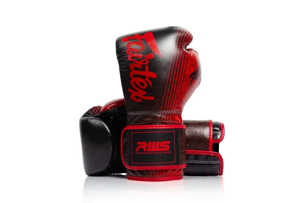 Fairtex BGVR1 RWS Boxing Gloves in Black – view 2