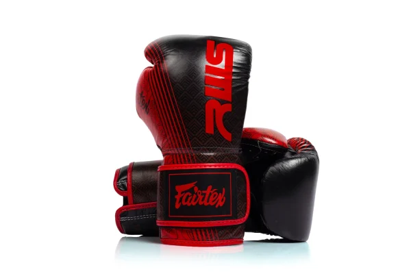 Fairtex BGVR1 RWS Boxing Gloves in Black – view 3