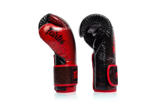 Fairtex BGVR1 RWS Boxing Gloves in Black – view 4