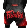 Fairtex RWS01 RWS Muay Thai Shorts in Black/Red – view 5