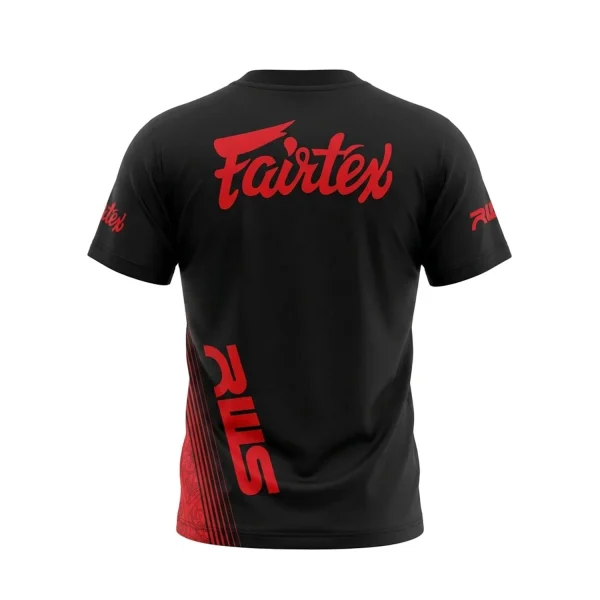 Fairtex x RWS T-Shirt in Black/Red – view 2