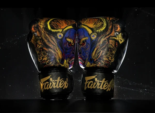 Fairtex Yamantaka Limited Edition Boxing Gloves in Multi-coloured – view 6